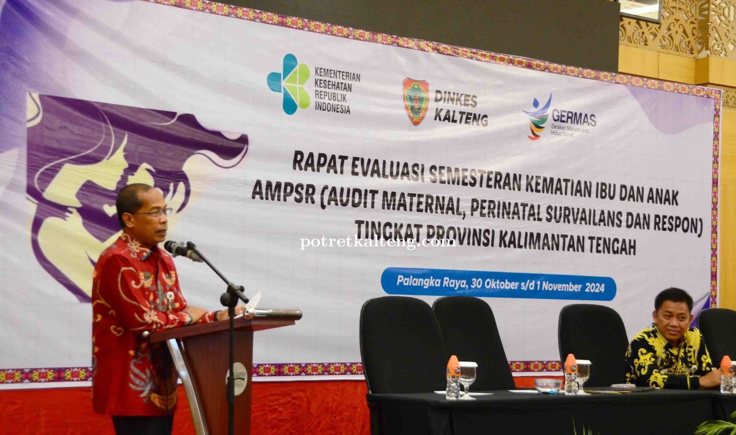 Dinkes Kalteng Gelar Rapat Evaluasi Audit Maternal Perinatal Surveilans dan Respons Kematian Ibu dan