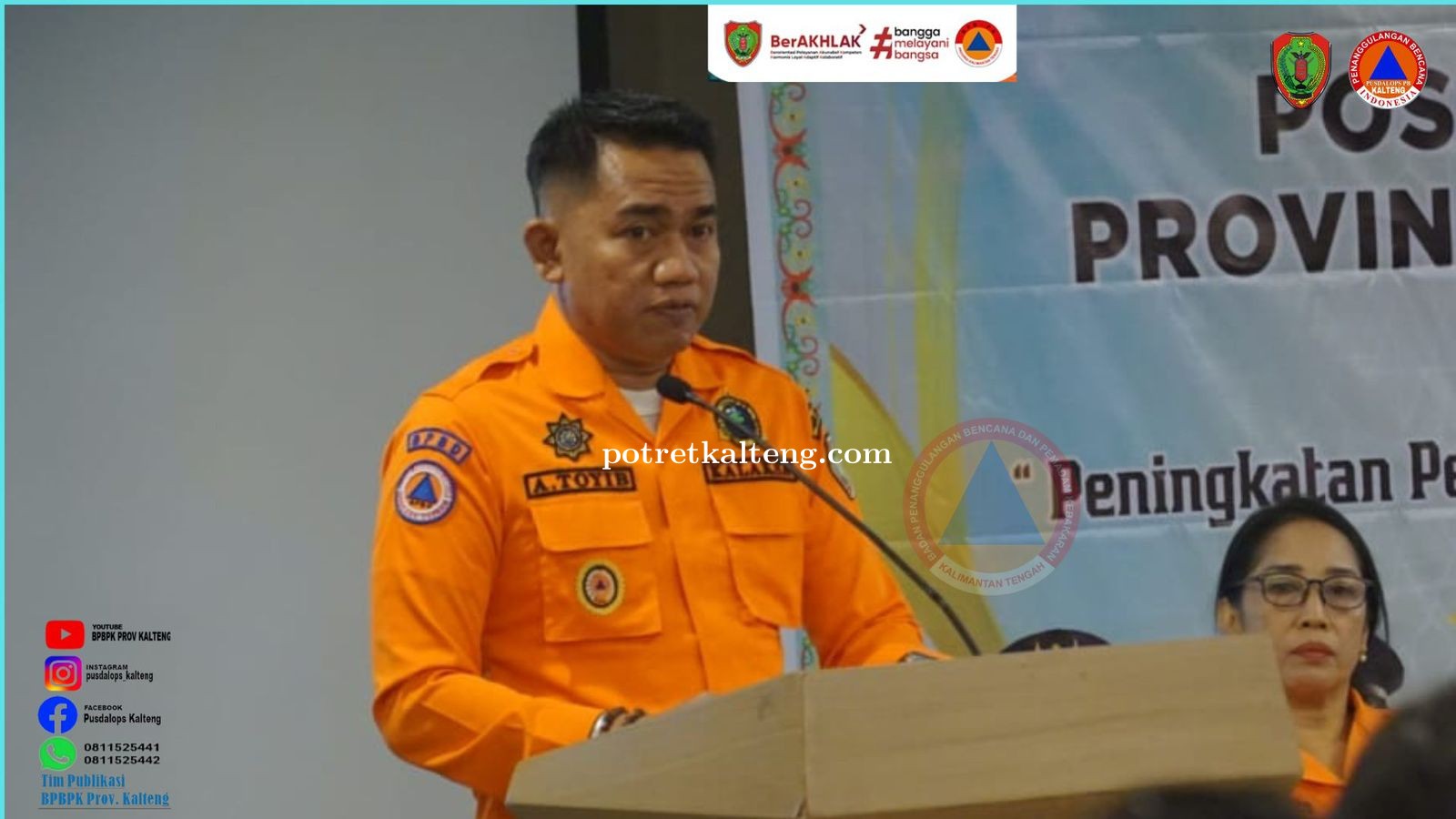 Peningkatan Peran Pusdalops PB dalam Pengendalian Karhutla, BPBPK Provinsi Kalteng Gelar Bimtek Posk