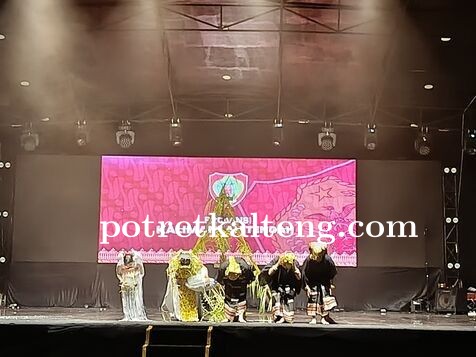 Tim Kesenian Kalteng Tampil Memukau di Temu Karya Taman Budaya XXIII Se-Indonesia di Banda Aceh