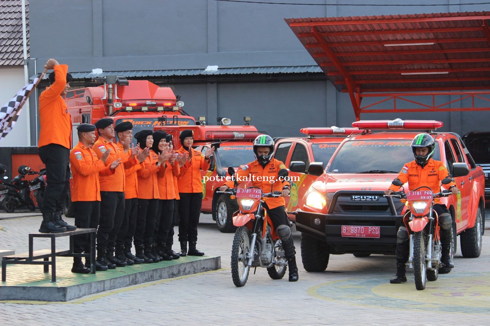 Jelang Nataru, Basarnas Palangka Raya Gelar Apel Siaga SAR 2024