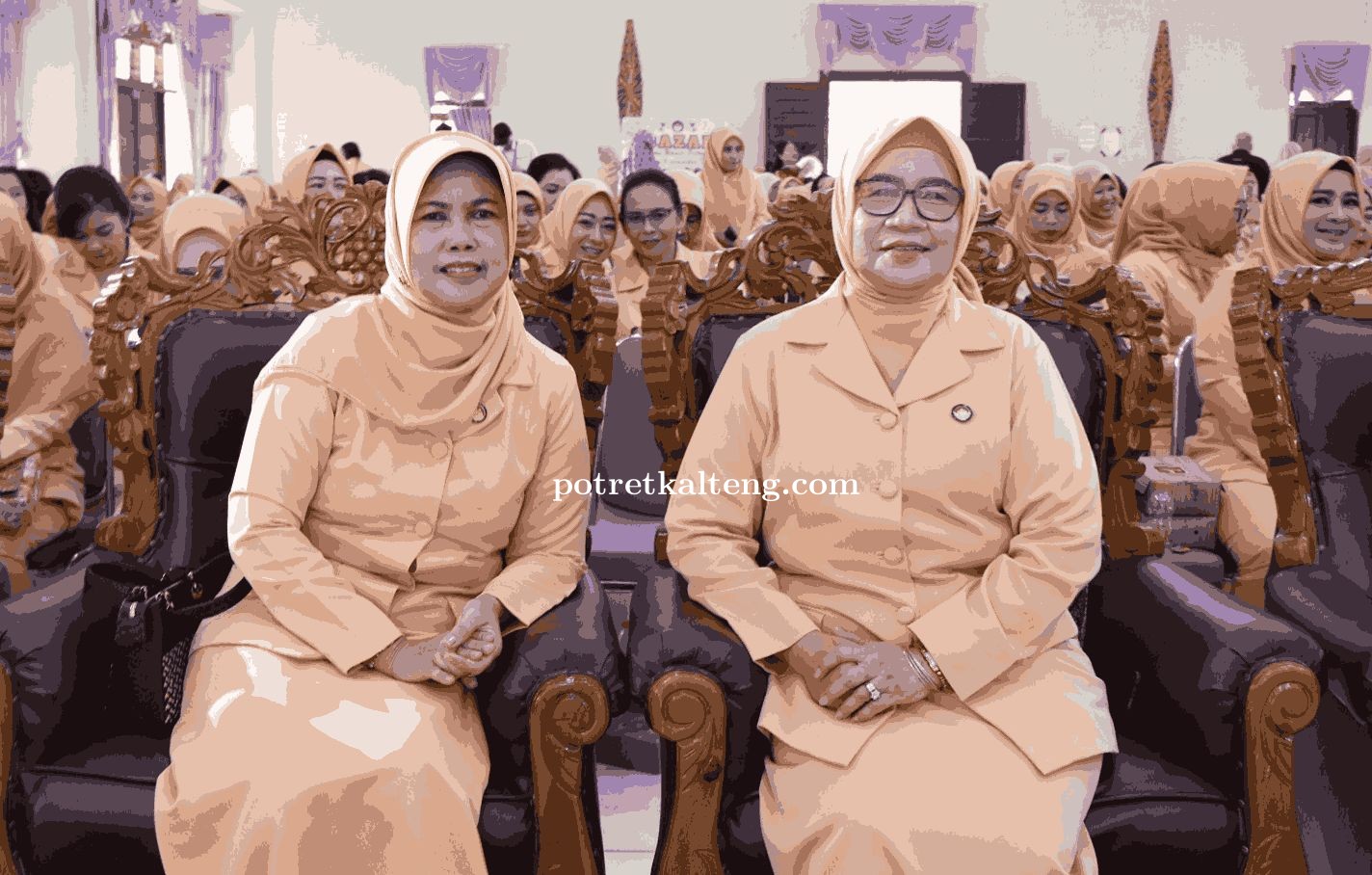 Kepala BKD Prov. Kalteng Hadiri HUT ke-25 DWP: Dorong Peran Perempuan Menuju Indonesia Emas 2045