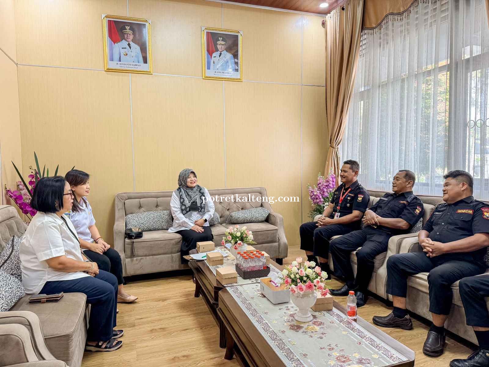 Badan Kesbangpol Provinsi Kalteng Perkuat Sinergi dengan Senkom Mitra Polri