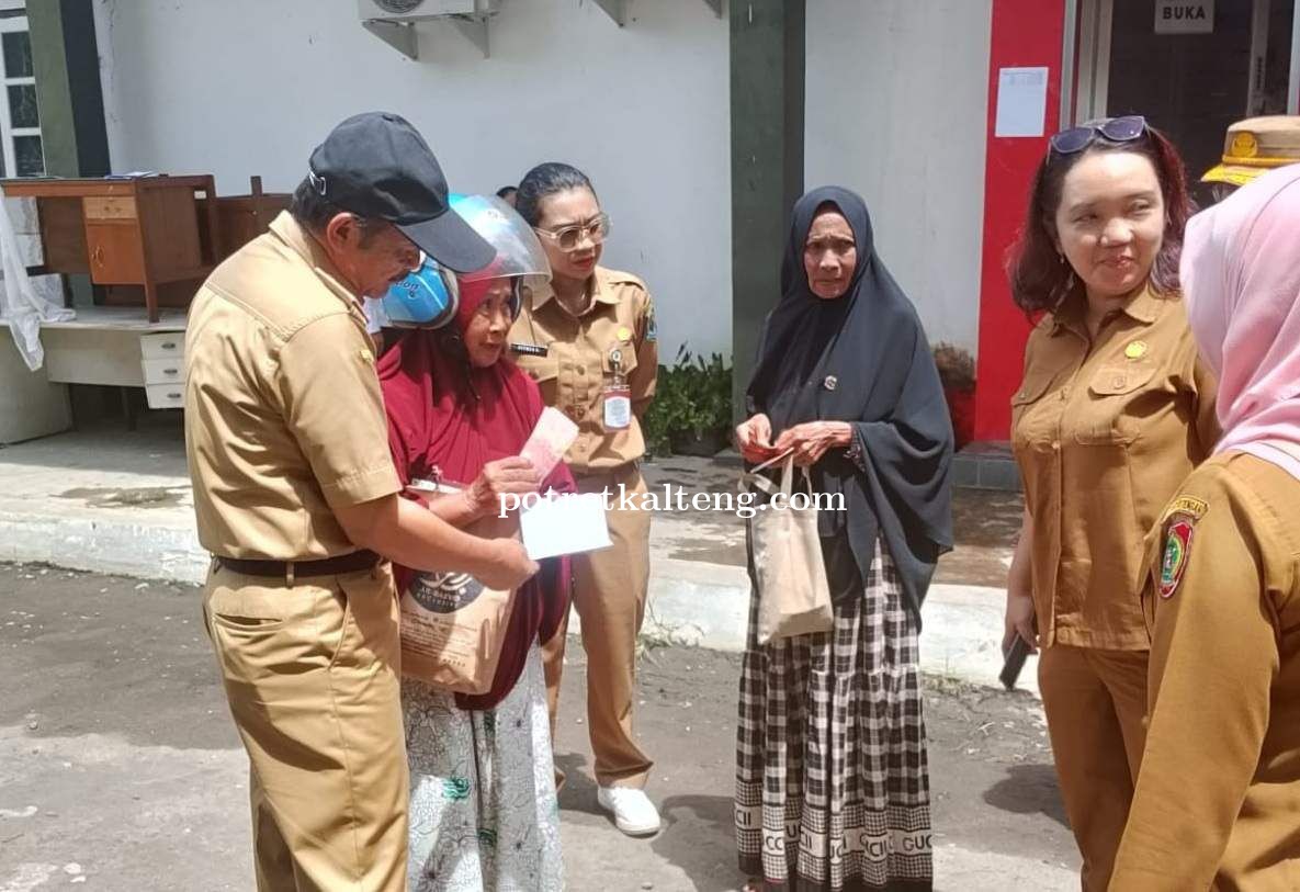 Inspektur Daerah Provinsi Kalteng Pimpin Evaluasi Penyaluran Bansos UEP dan DBH DR