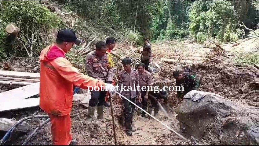 Evakuasi Korban Longsor di Gunung Mas Berlanjut, Petugas Gabungan Berjibaku di Tengah Tantangan