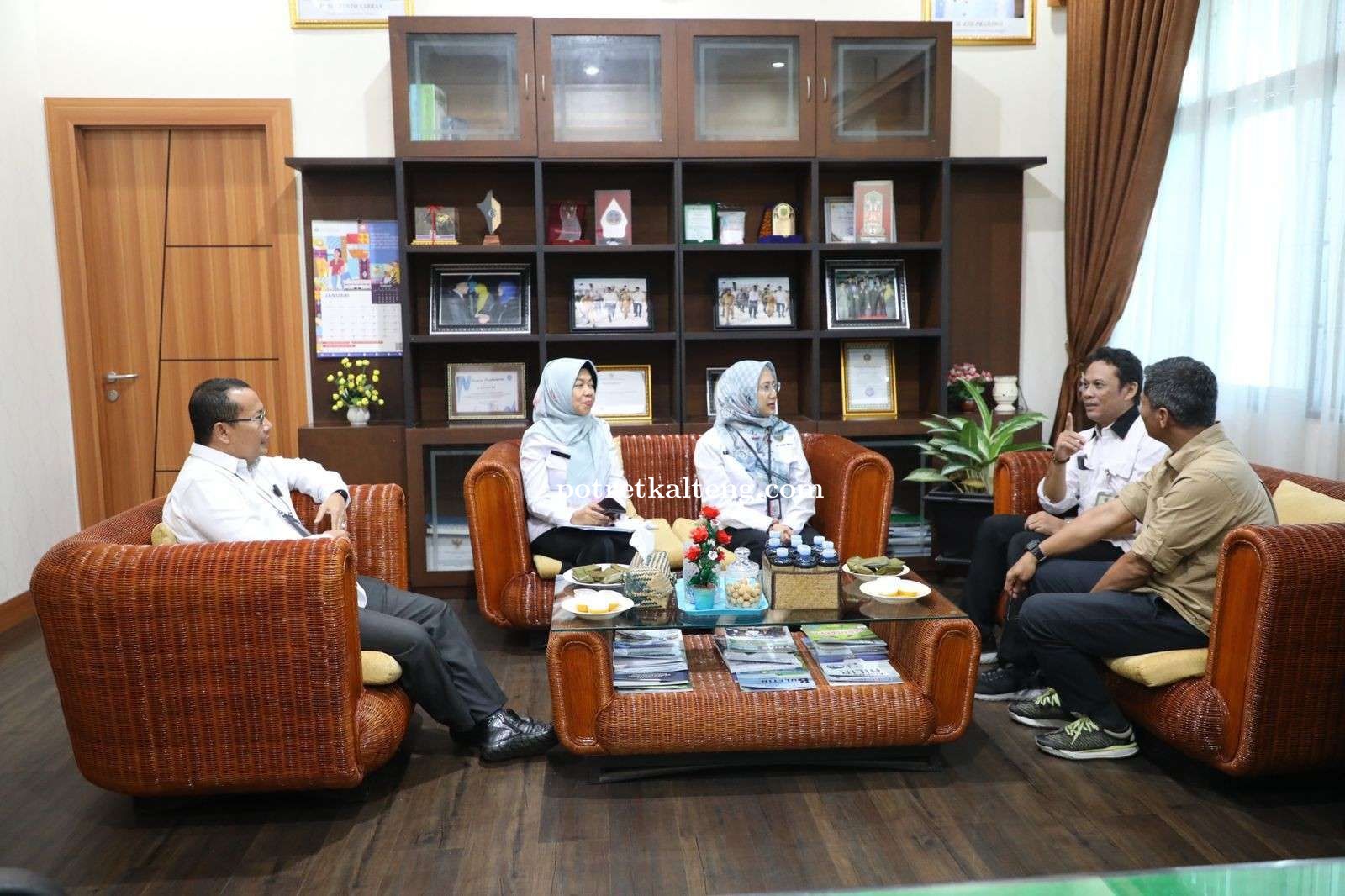 Kadis TPHP Provinsi Kalteng Terima Kunjungan BPSKL Kementerian Kehutanan, Bahas Optimalisasi Perhuta