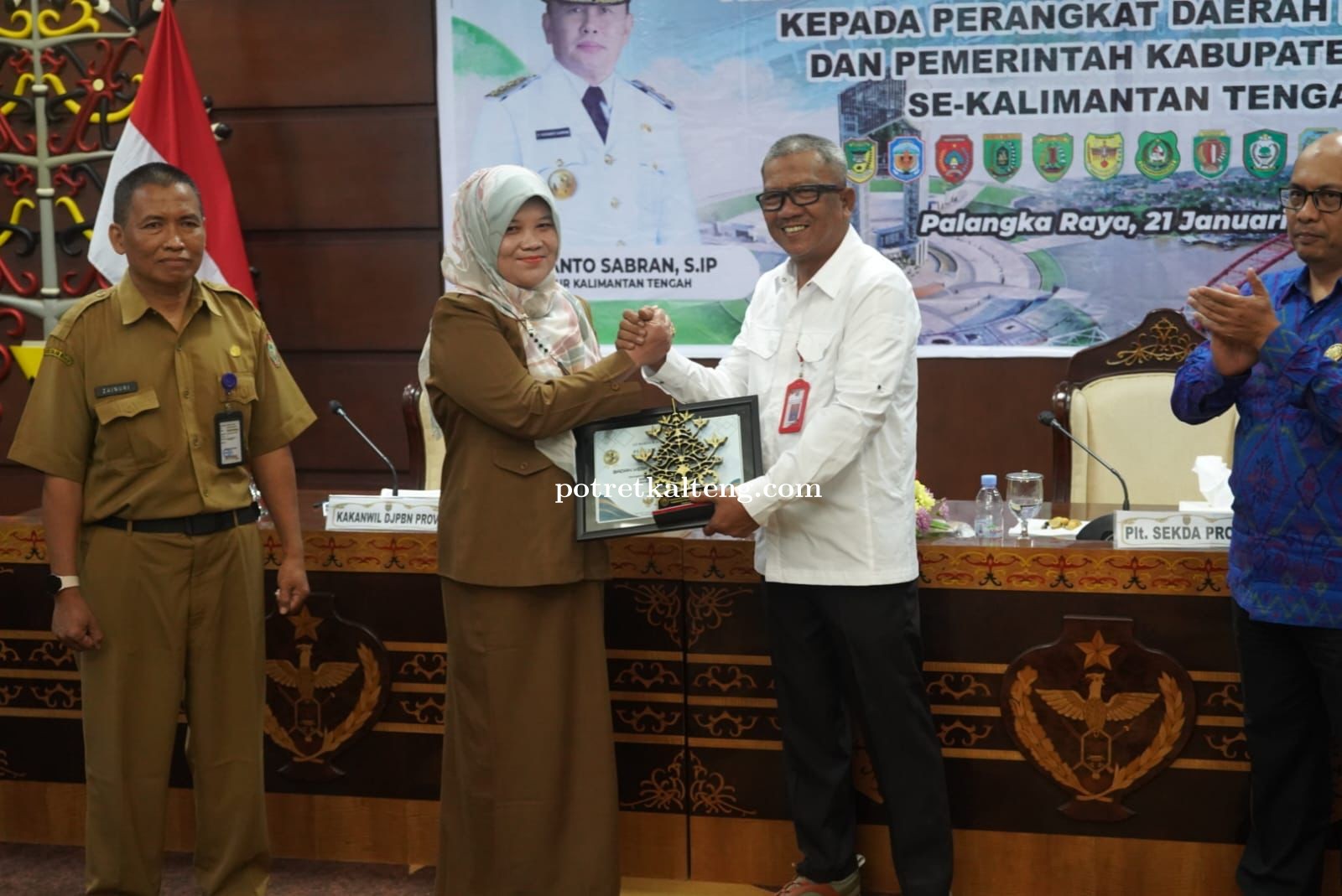 Badan Kesbangpol Provinsi Kalteng Raih Peringkat 3 Terbaik dalam Capaian Realisasi APBD 2024