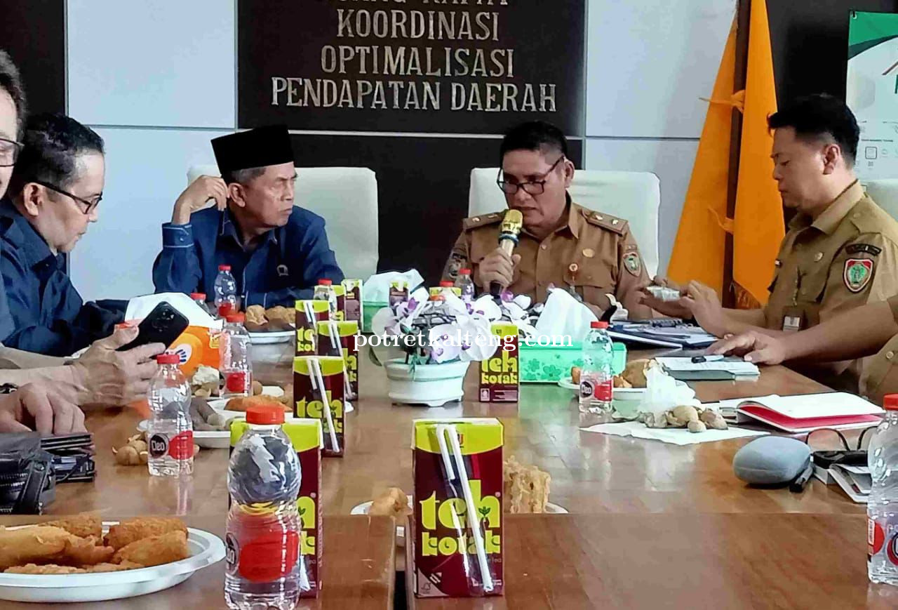 Bapenda Kalteng Terima Kunjungan Komisi I DPRD, Bahas Optimalisasi PAD