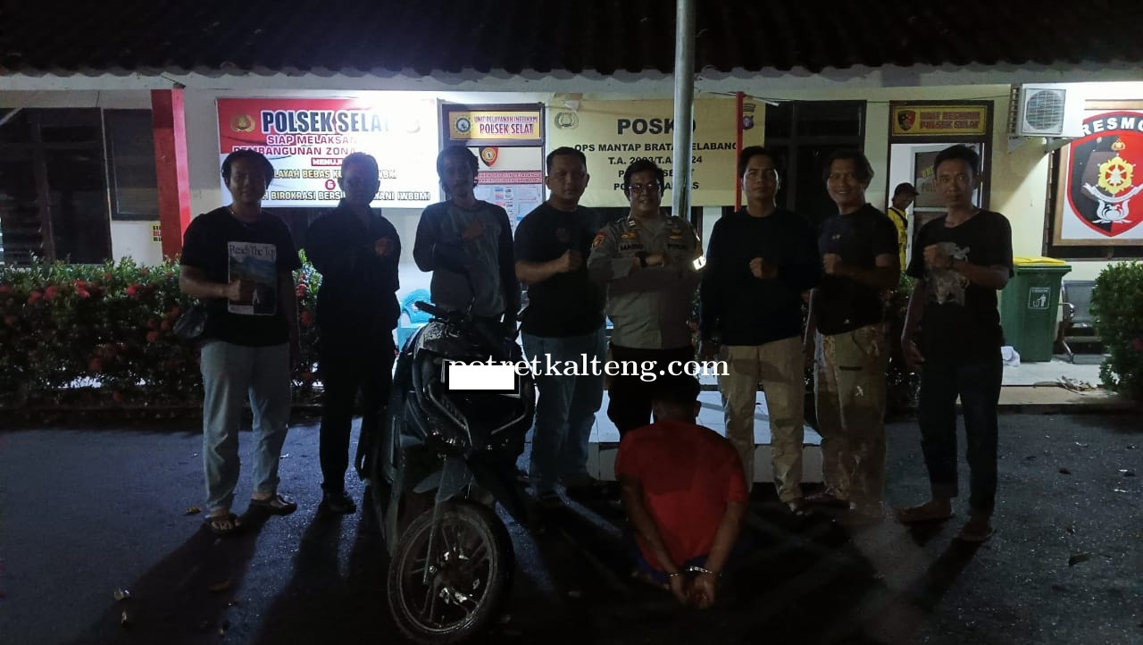 Polres Kapuas Berhasil Tangkap Pelaku Pencurian Kendaraan Bermotor di Hotel Anggrek