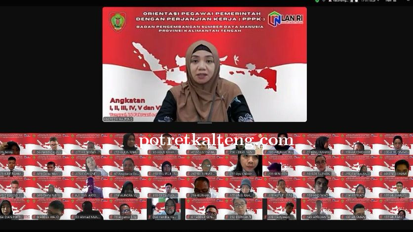 Orientasi PPPK Angkatan II Kalimantan Tengah Resmi Ditutup, Tekankan Profesionalisme dan Inovasi ASN