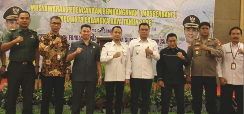 Pimpinan dan Anggota DPRD Kota Palangka Raya Hadiri Musrenbang RKPD Tahun 2026