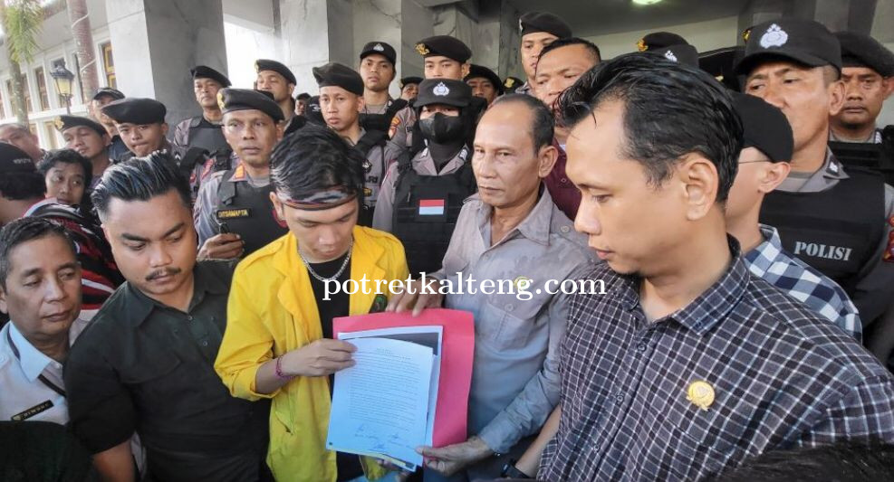 DPRD Provinsi Kalimantan Tengah Terima Aksi Mahasiswa Terkait Kebijakan Pendidikan dan Kesehatan