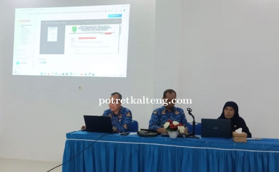 Sosialisasi Aplikasi Srikandi Mempermudah Pengelolaan Surat Menyurat dan Kearsipan di Barito Selatan