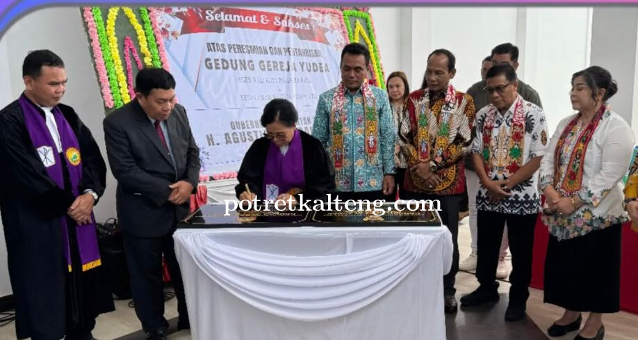 Ketua DPRD Kota Palangka Raya Hadiri Peresmian Gereja Kristen Yudea