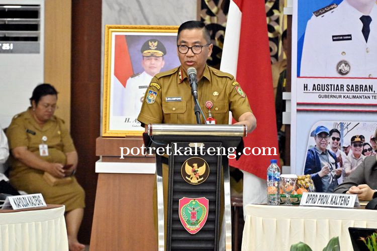 BAPPERIDA Provinsi Kalteng Gelar Rakor Percepatan Penurunan Stunting se-Kalimantan Tengah Tahun 2025