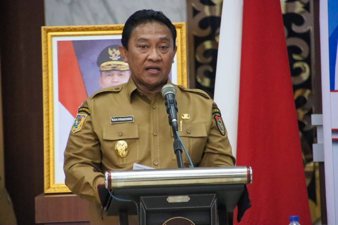 Dinas PMD Prov. Kalteng Hadiri Rakor Percepatan Penurunan Stunting se-Kalteng Tahun 2025