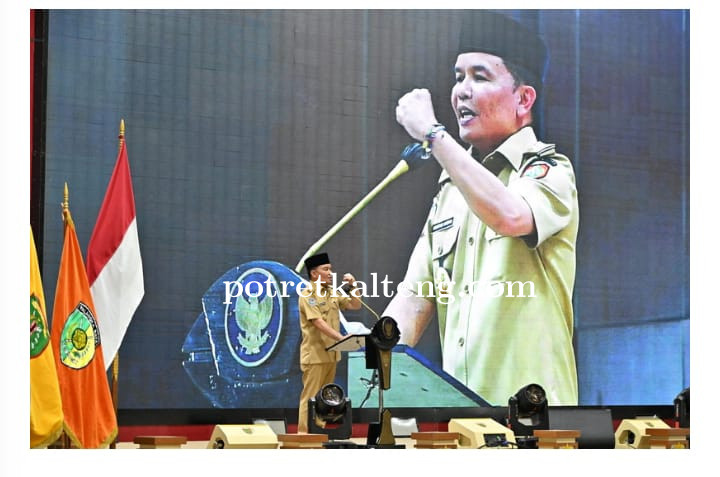 Pererat Silaturahmi, Kepala BAPPERIDA Kalteng Hadiri Halalbihalal Kebangsaan Pemprov