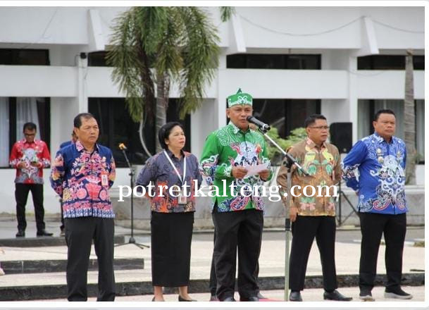 Tingkatkan Kinerja ASN, Pemkab Barito Selatan Gelar Apel Awal Tahun 2025