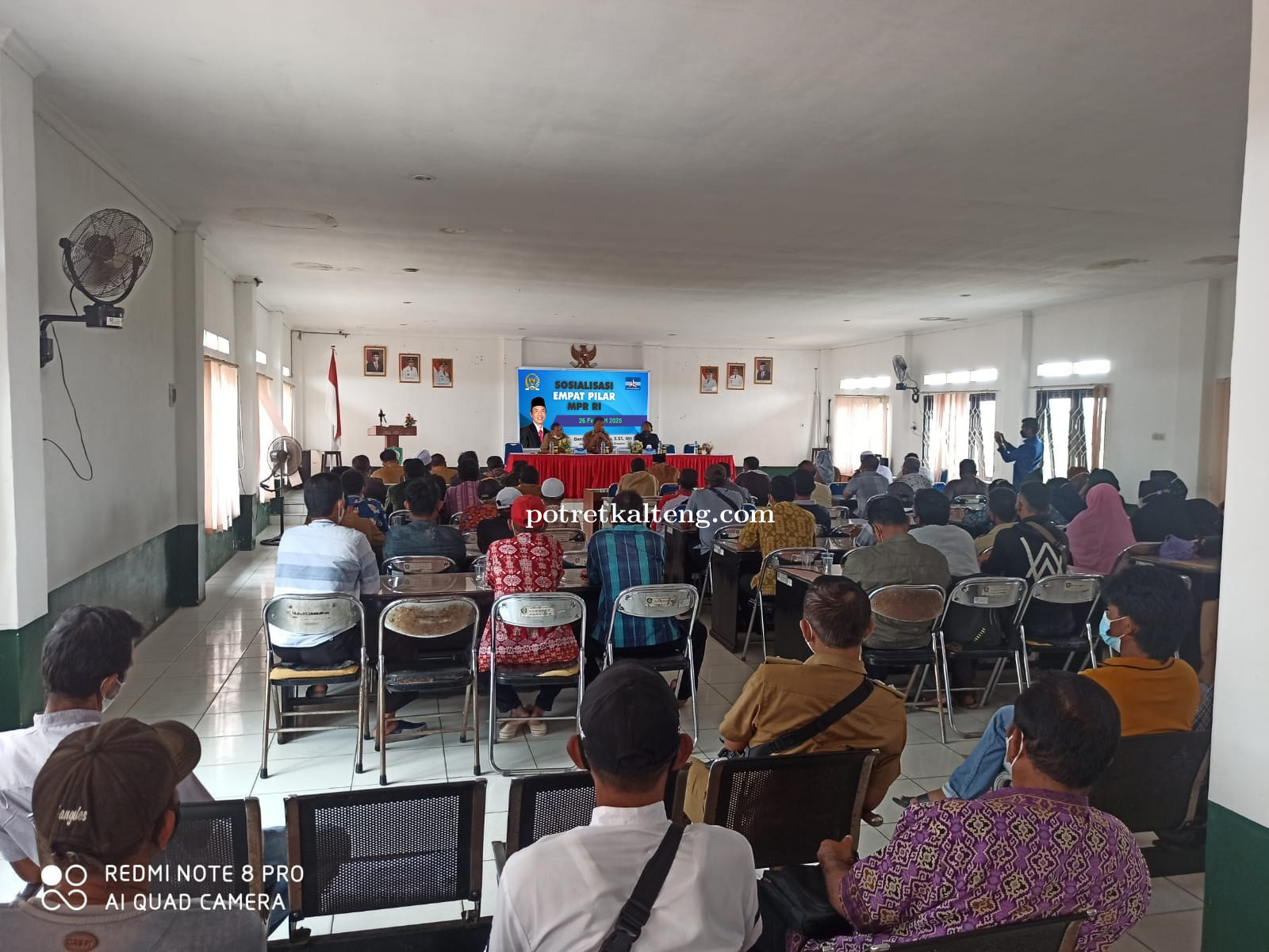 Anggota DPR RI, Bambang Purwanto Gelar Sosialisasi 4 Pilar di Desa Pasir Panjang