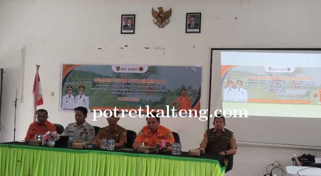 BPBD Provinsi Kalteng Gelar Pembinaan Masyarakat Peduli Api Se-Kalimantan Tengah