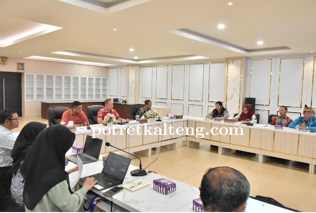 Pemkab Kapuas Ikuti Rakor Evaluasi Perencanaan dan Penganggaran Daerah