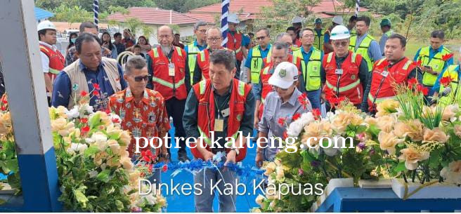 Kepala Dinas Kesehatan Hadiri Peresmian Rumah Sehat dan Penyerahan Mobil Ambulans dari PT. Asmin Bar