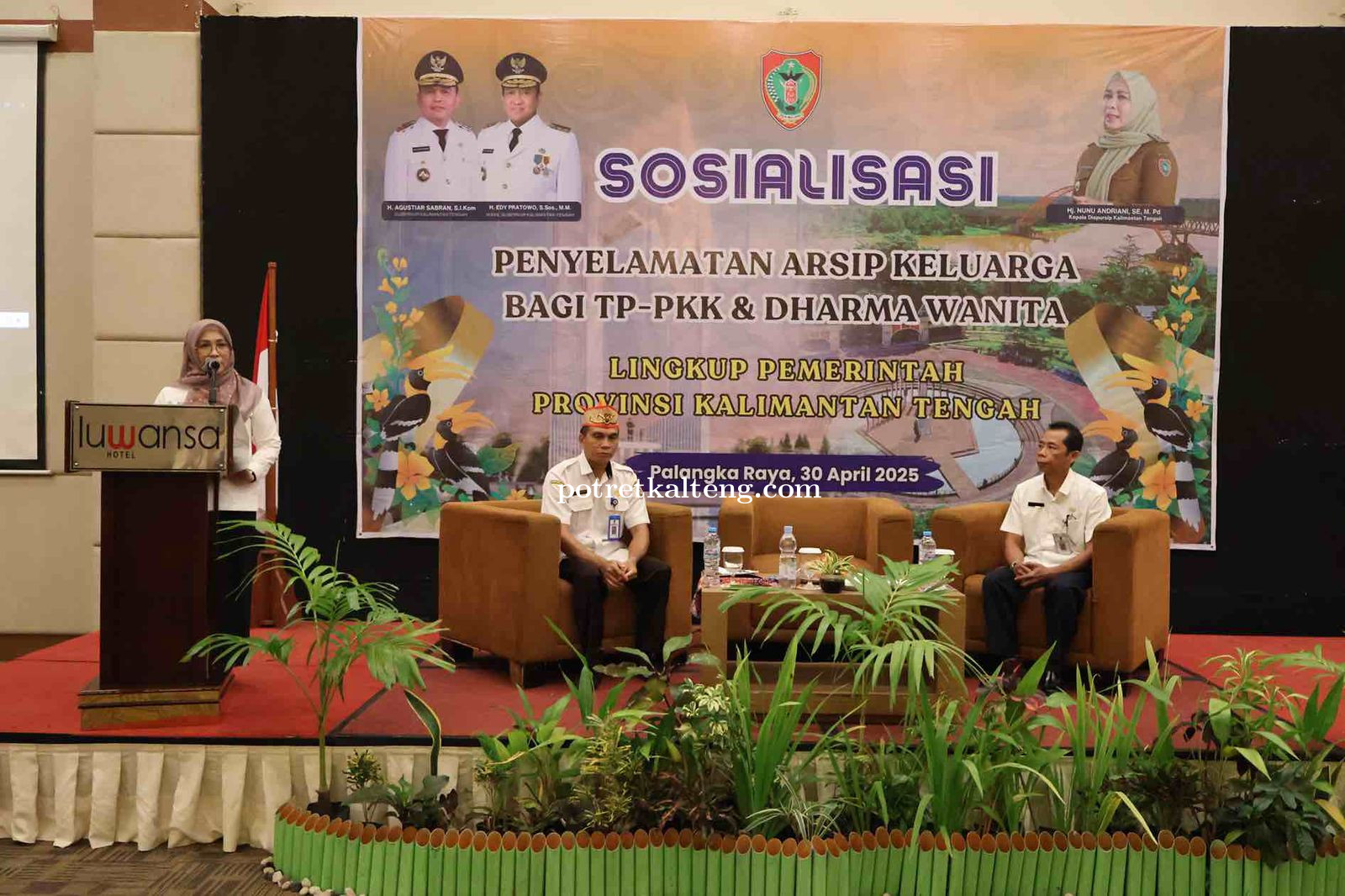 Dispursip Kalteng Dorong Kesadaran Pentingnya Arsip Keluarga melalui Sosialisasi