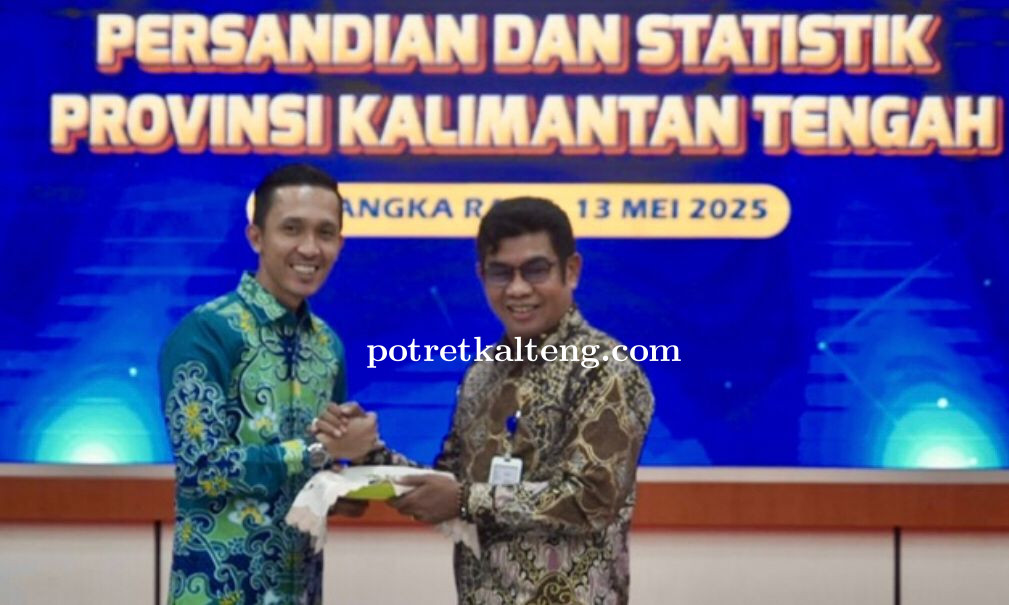 Kepala Diskominfosantik Kalteng Resmi Sertijab
