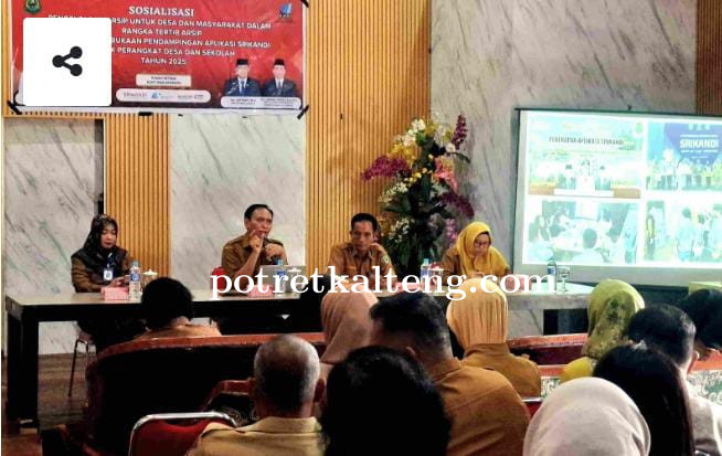 Pemkab Kapuas Gelar Sosialisasi Aplikasi SRIKANDI untuk Wujudkan Tata Kelola Arsip Digital