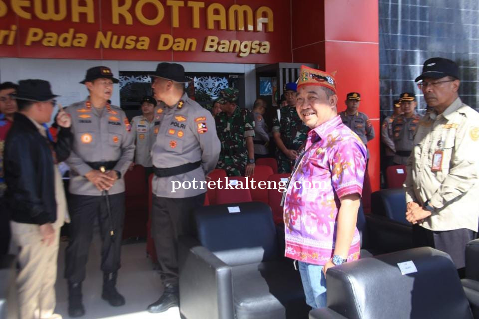 DLH Kalteng Ikuti Apel Kesiapsiagaan Karhutla Bersama Polda dan Forkopimda