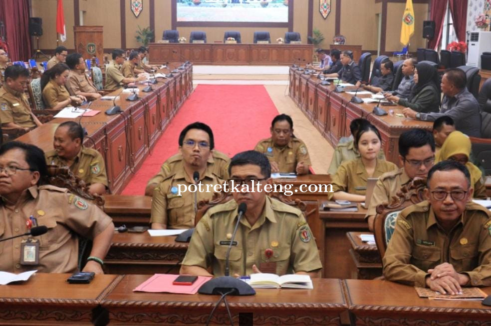 Pemkab Katingan Hadiri RDP Bersama Komisi II DPRD, Bahas Optimalisasi Pajak dan Pendapatan Daerah