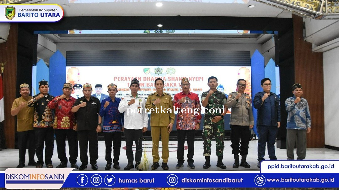 Pj Bupati Barito Utara Ajak Umat Hindu Jaga Harmoni di Perayaan Dharma Santi Nyepi