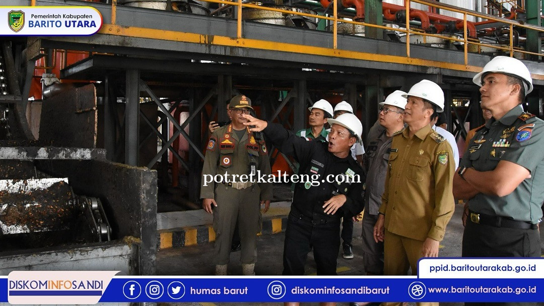 Pj Bupati Barito Utara Lakukan Kunjungan Kerja ke PT. Perkasa Sawit Permai