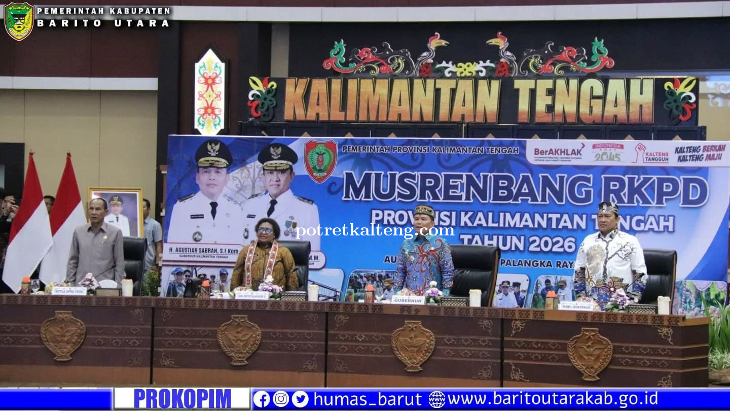 Gubernur Kalteng Tegaskan Pembangunan 2026 Harus Terpadu dan Berbasis Kearifan Lokal