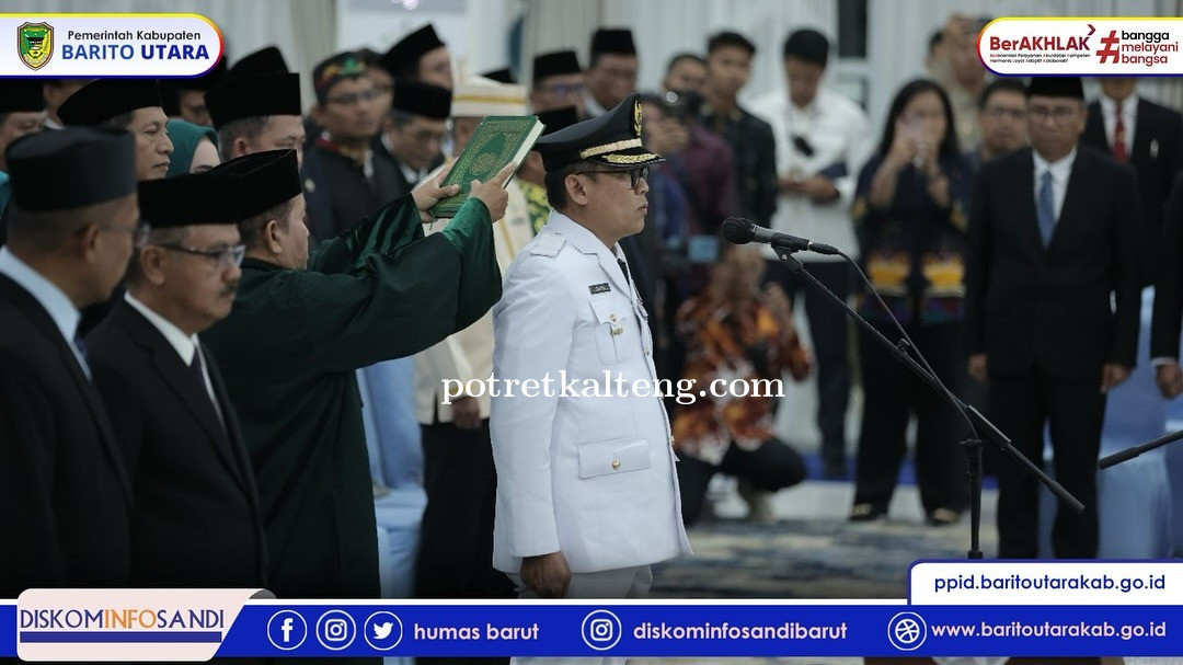 Angin Segar di Barito Utara, Indra Gunawan Resmi Menjabat Pj Bupati