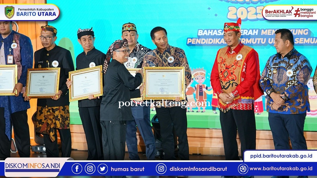 Pemkab Barut Konsisten Lestarikan Bahasa Ibu, Raih Penghargaan Nasional Kedua