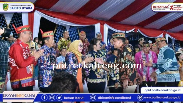 Barito Utara Raih Juara Umum III di Festival Budaya Isen Mulang 2025