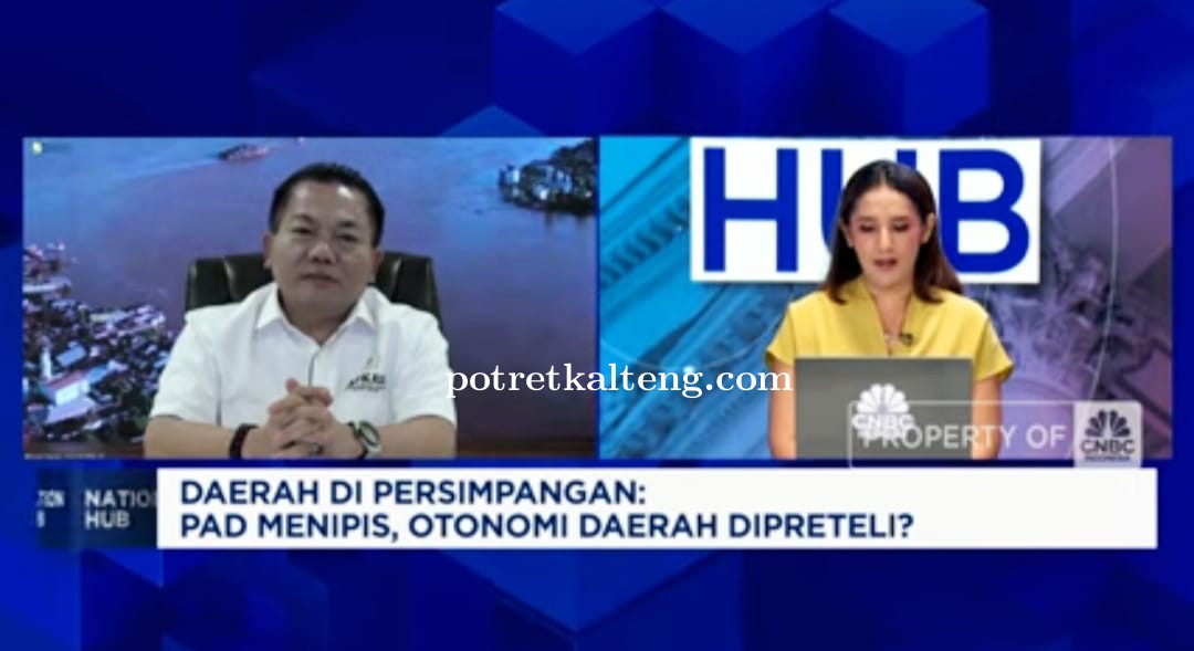 Bupati Wiyatno Paparkan Strategi Transmigrasi Lokal dan Tantangan Infrastruktur Kapuas di CNBC Indon