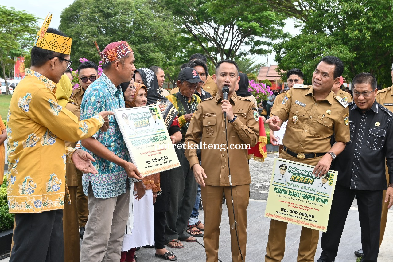Pemkot Palangka Raya Naikkan Insentif RT/RW dan Tokoh Adat, Bagian dari Program 100 Hari Kerja