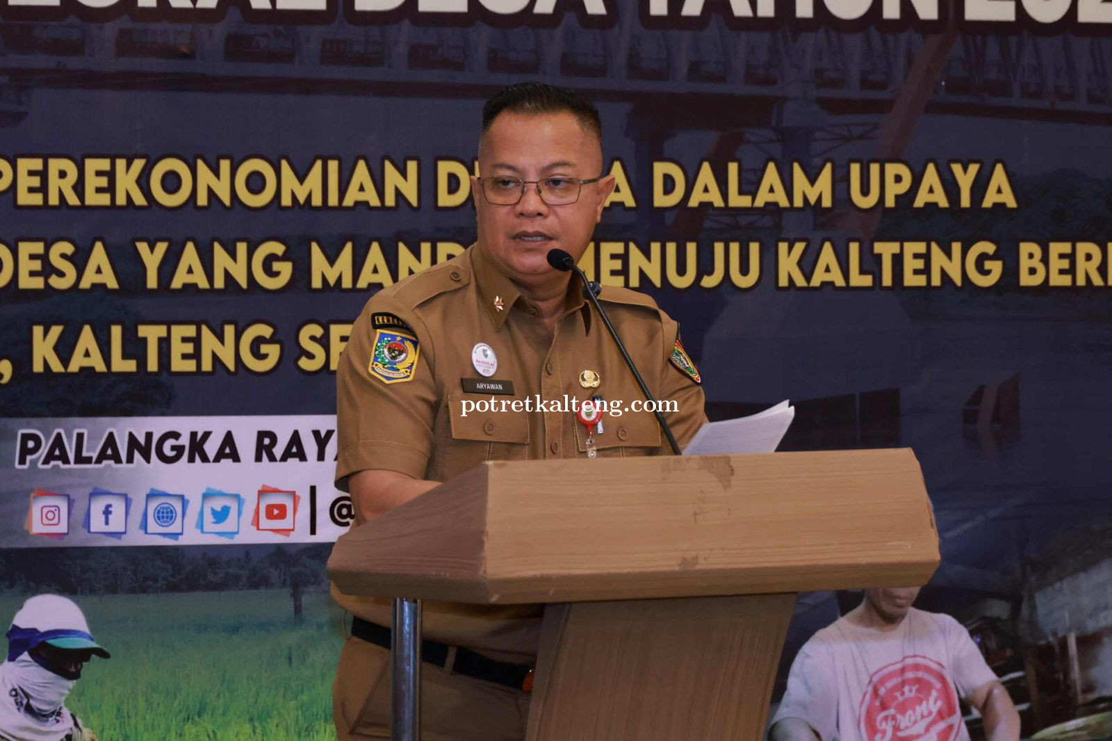 Dinas PMD Kalteng Dorong Kemandirian Desa Lewat Pelatihan Pengembangan Unit Usaha BUMDes Berbasis Po