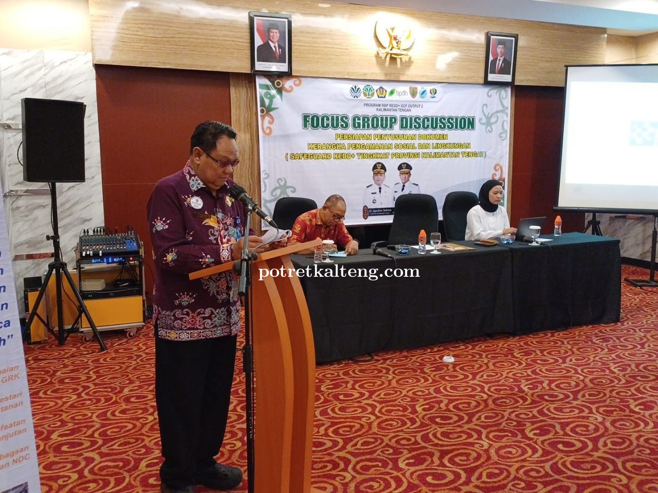 DLH Kalteng Fasilitasi FGD Penyusunan Safeguard REDD+, Libatkan Pemangku Kepentingan Lintas Sektor