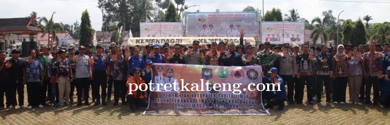 Pemkab Bartim Latih Ratusan Relawan untuk Tingkatkan Kesiapsiagaan Kebakaran