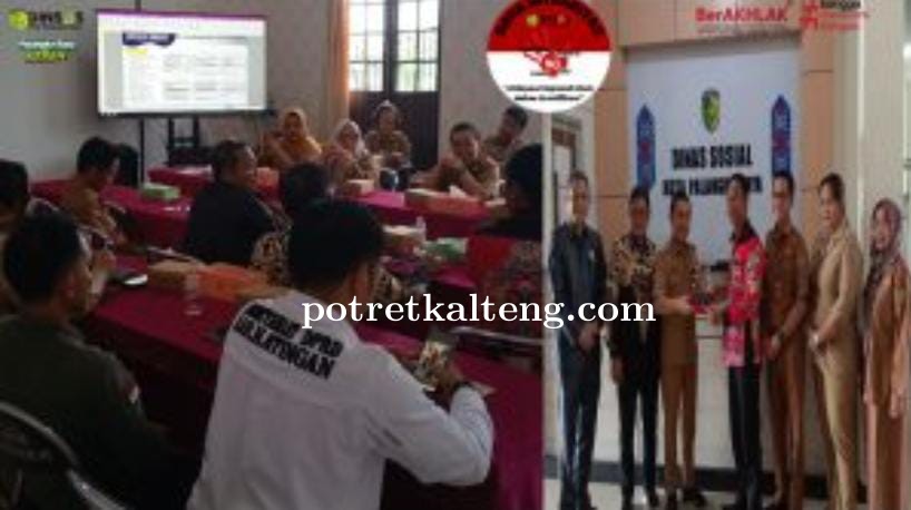Dinas Sosial Kota Palangka Raya Terima Kunjungan Kerja DPRD Kabupaten Katingan
