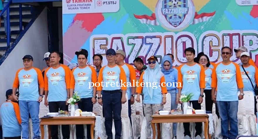 Kejuaraan Sepak Bola Fazzio Cup 2025 Resmi Dibuka, Dorong Pembinaan Bibit Atlet Muda Barito Utara