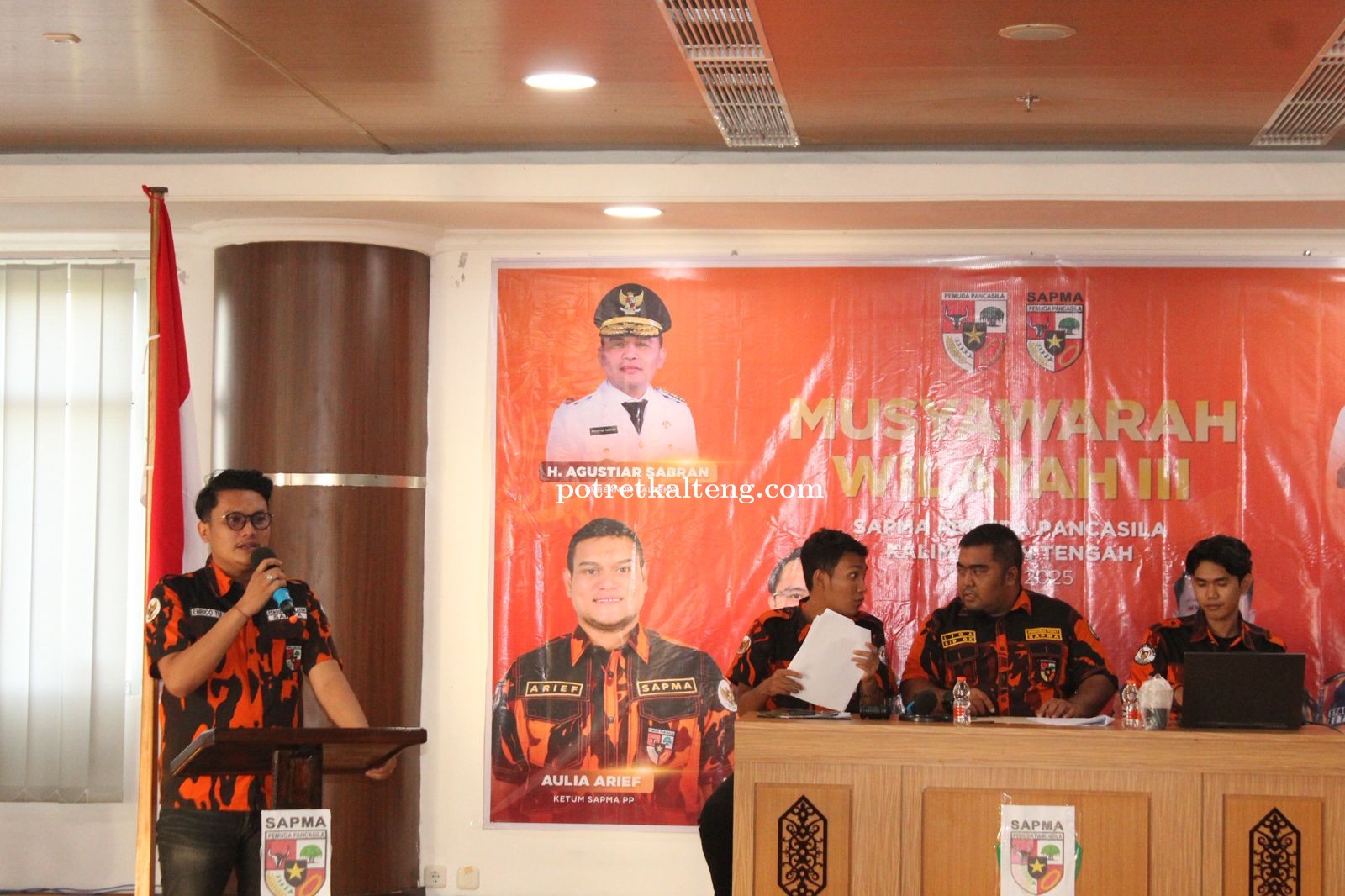 Muhammad Enrico Hamlizar Tulis, S.H., M.H. Resmi Terpilih Sebagai Ketua PW Sapma Kalteng