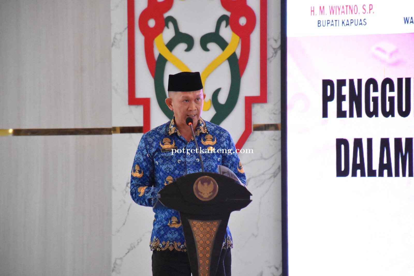 Pastikan Bansos Tepat Sasaran, Pemkab Kapuas Gunakan DTSEN Gantikan DTKS