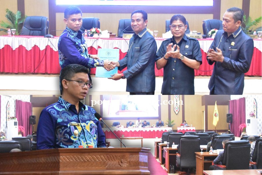 DPRD Sahkan Raperda Perubahan APBD Tahun Anggaran 2025 Dihadiri Wakil Bupati