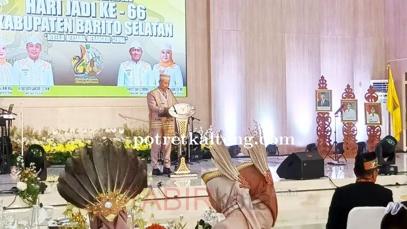 Bupati Eddy Raya Paparkan Kemajuan Pembangunan pada Harjad ke-66 Barsel