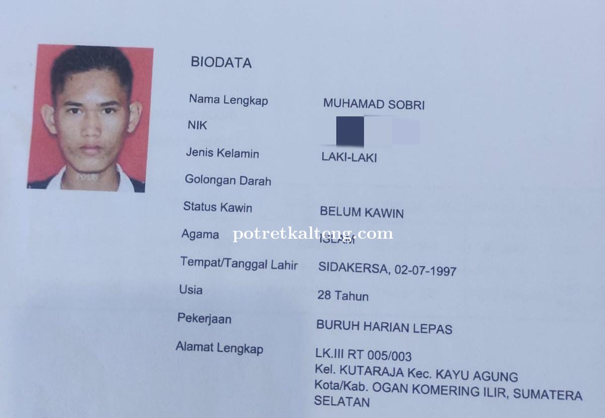 Penemuan Mayat di Sungai Kapuas, Terungkap Bernama Mohamad Sobri Asal Sumatera Selatan