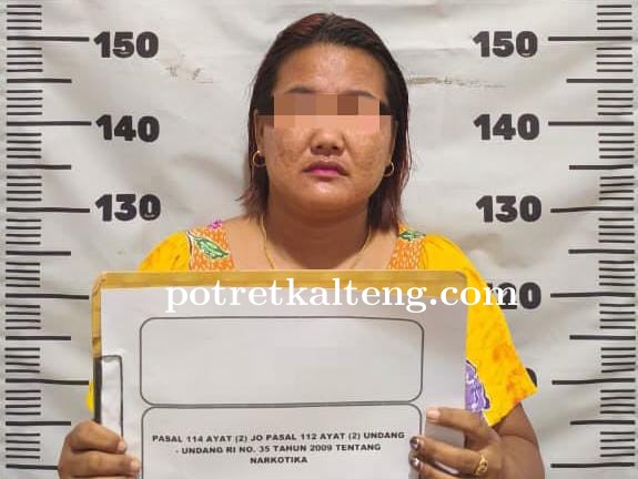 Polres Kapuas Amankan Seorang Wanita Diduga Edarkan Sabu di Kapuas Tengah
