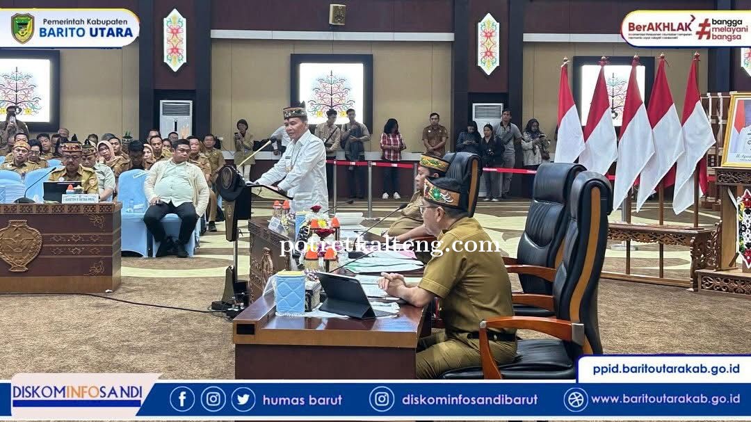 Bupati Barito Utara Hadiri Rakor Optimalisasi PAD, Dorong Sinergi Sektor Perkebunan dan Kehutanan